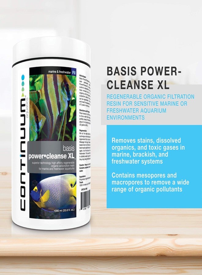 Continuum Aquatics Continuum Power Cleanse XL Superior Technology high Affinity regenerable Organic adsorption Resin for Marine and Freshwater Aquariums 250ml-QPCXL250 - Image 2